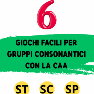 Giochi facili per gruppi consonantici