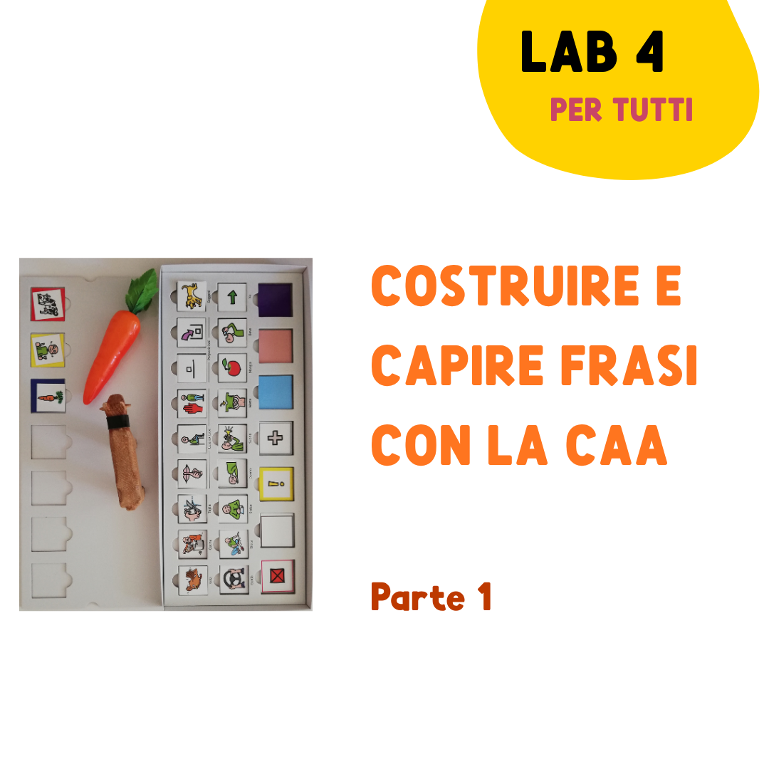 LAB 4 – Costruire e capire frasi con la CAA e la iuki BOX (parte 1)