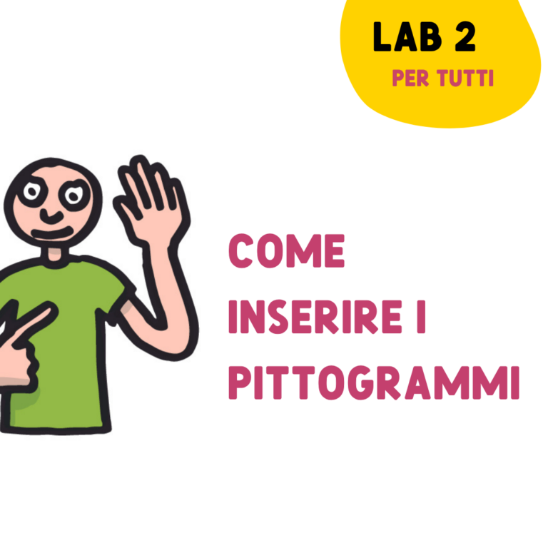LAB 2 – Come inserire i pittogrammi